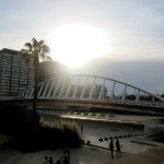 Puente exposicion Calatrava Valencia