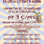 visitas guiadas falla sueca literato azorín fallas 2016