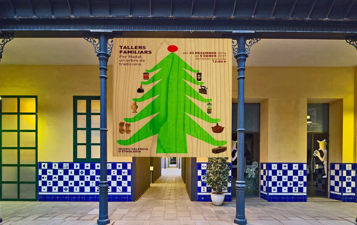 beneficencia-taller-arbol-navidad per nadal, arbre tradicions