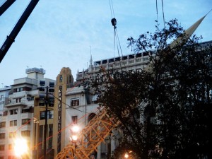 Plantá-fallas 2017-Plaza del Ayuntamiento