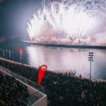 La mascletà vertical más alta de la historia encendió el cielo de la Marina de VLC en la Amstel Nit ...