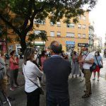 El estreno de la ruTa del barri del mercaT de adzucaTs reinició una nueva etapa de servicios en el e...