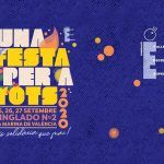 'Una festa per a tots' 2020 de la Federación de fallas de la Sección Especial se celebrará del 25 al...