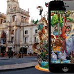 Exposición Las fallas nunca vistas en el Corte Inglés & App de DulK  para contener la ausencia fes...